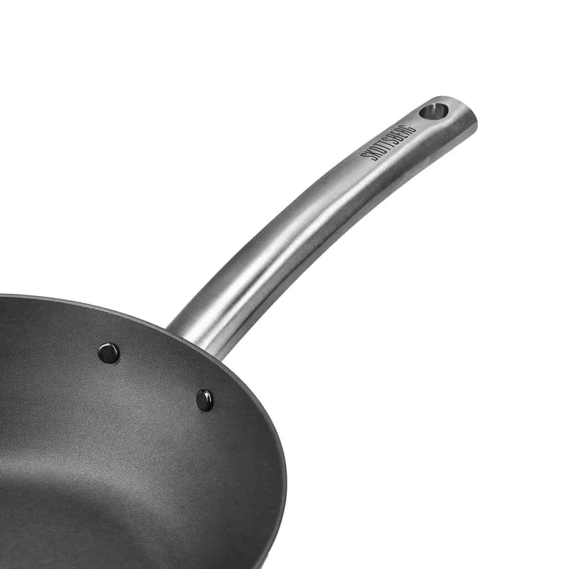 Skottsberg - Carbonstahl-Wok 24 cm