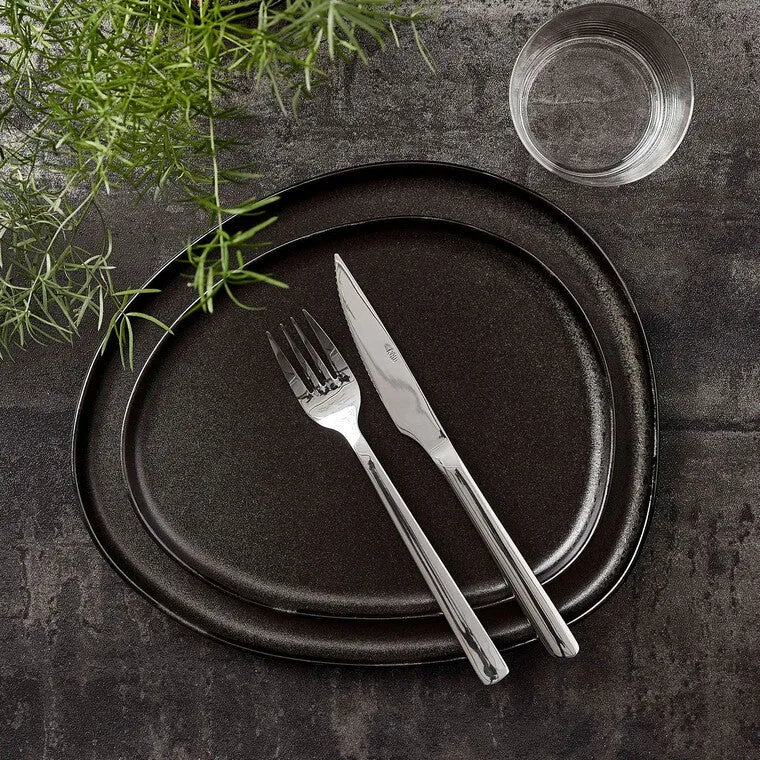 RAW Steakbesteck 8 stück glänzend