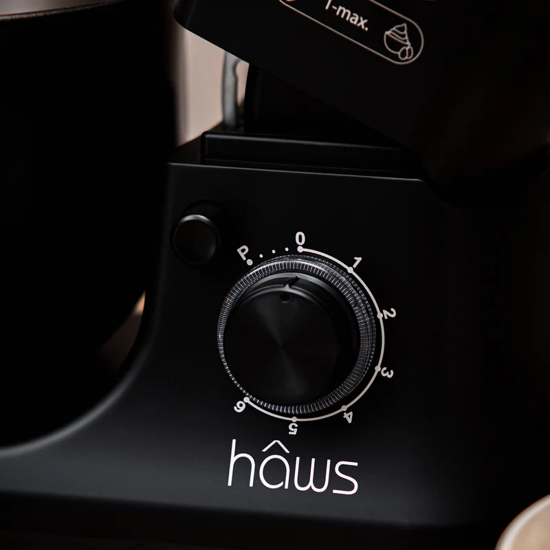 Küchenmaschine 1200W matt schwarz
