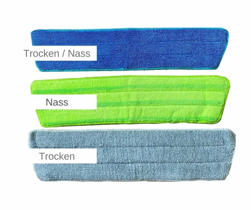 Ilbays XL Mop Set 62cm Alu Wischmopp Bodenwischer