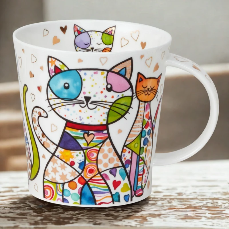 Dunoon Benmore Becher 0,75L Fine Bone China aus England,