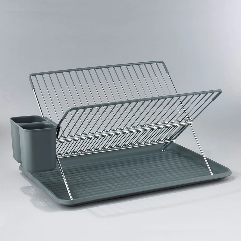 Abtropfgestell 43x32x24 cm grau