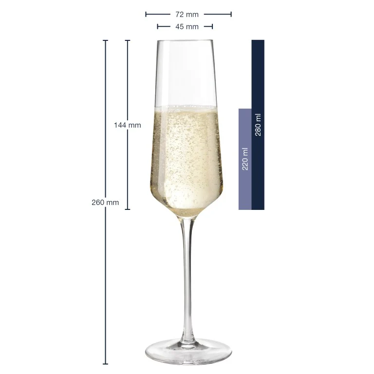 Leonardo Puccini Sektglas 280ml