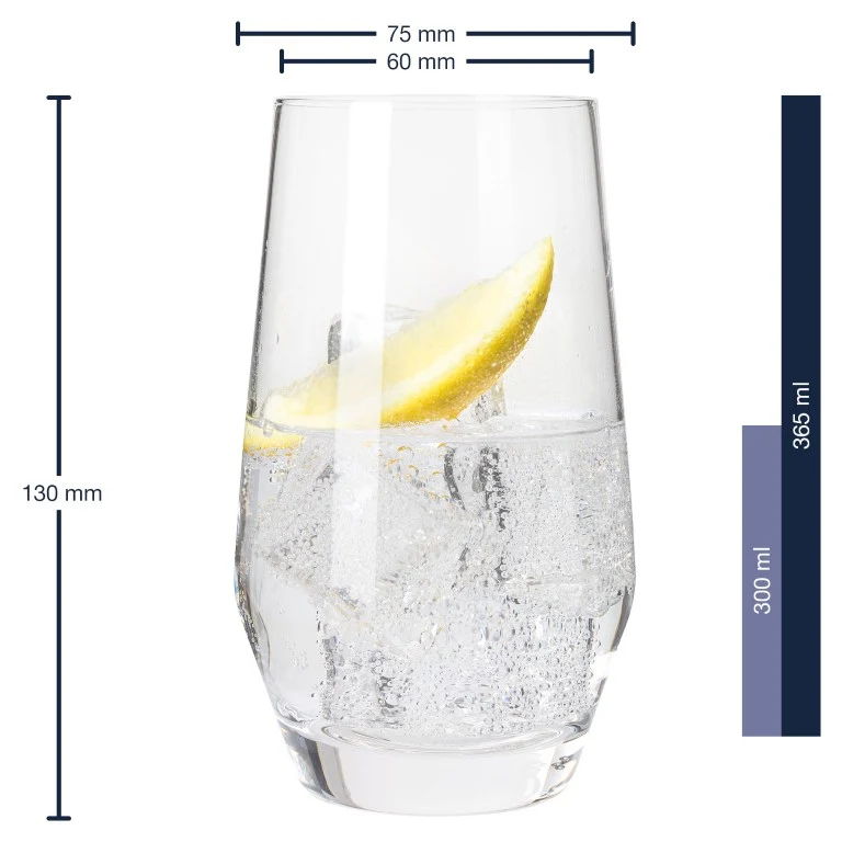 Leonardo Puccini Longdrink Becher 365ml