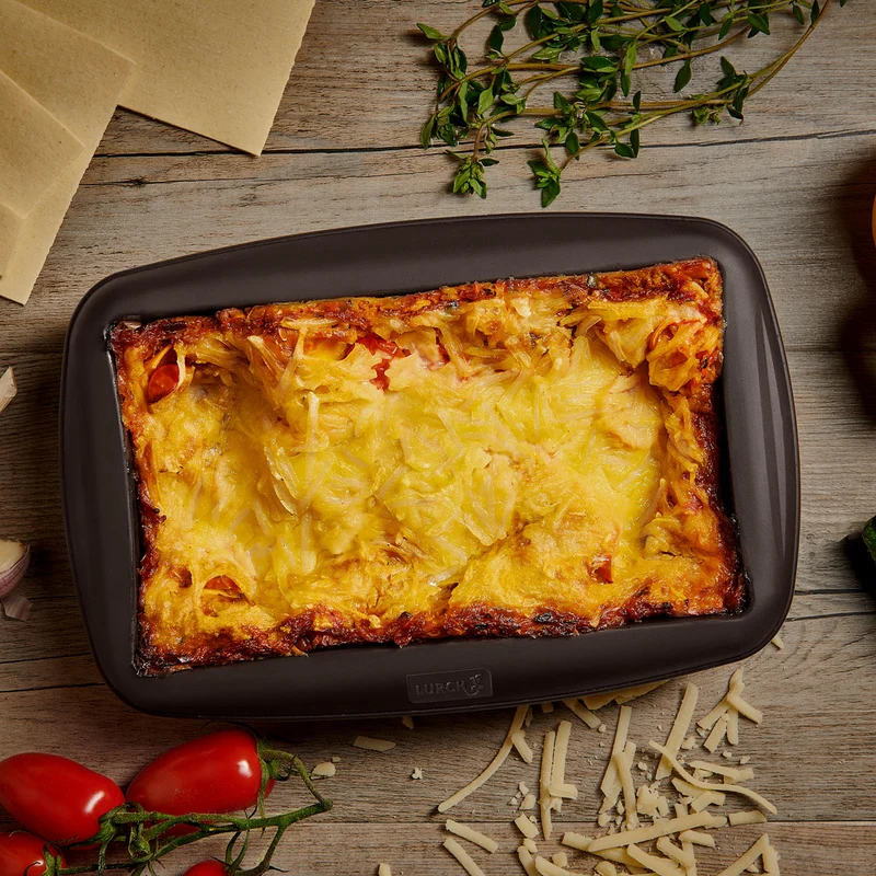 Lurch Flexiform Lasagne Single 18cm, für Ofen, Airfryer, Mikrowelle