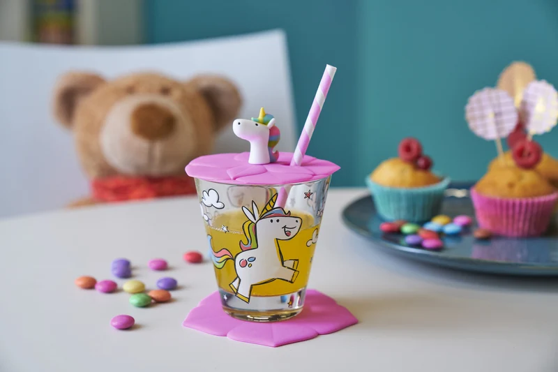 Leonardo Glasabdeckung für Kinder aus Silikon BAMBINI 9,2 cm