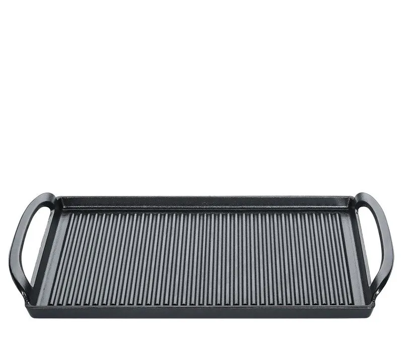Küchenprofi Provence Gusseisen Grillplatte 38cm