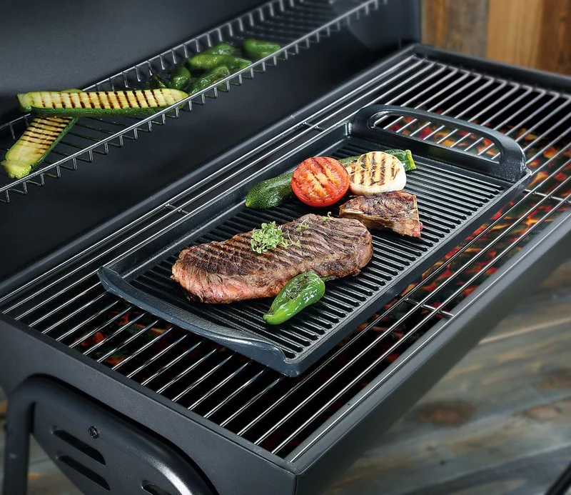 Küchenprofi Provence Gusseisen Grillplatte 38cm