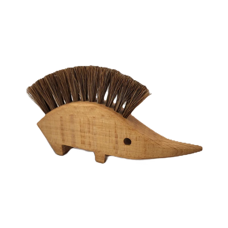 Keller Mini Tischigel, Tischbesen aus Buchenholz
