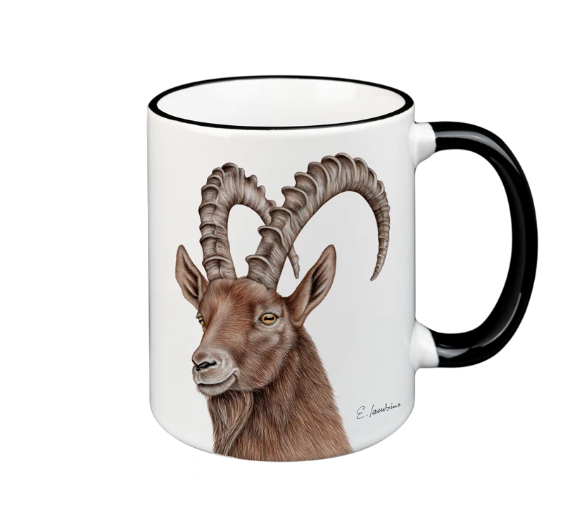 Schwarzwald Tasse mit Tiermotiv,