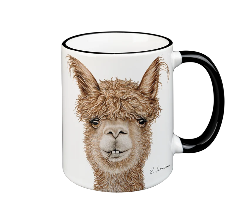 Schwarzwald Tasse mit Tiermotiv,