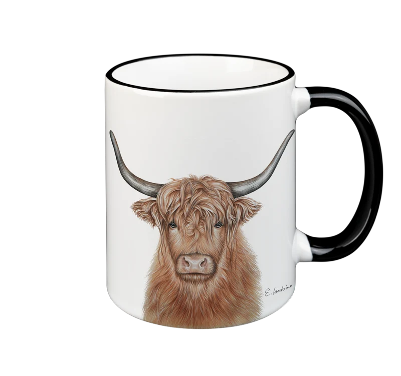 Schwarzwald Tasse mit Tiermotiv,