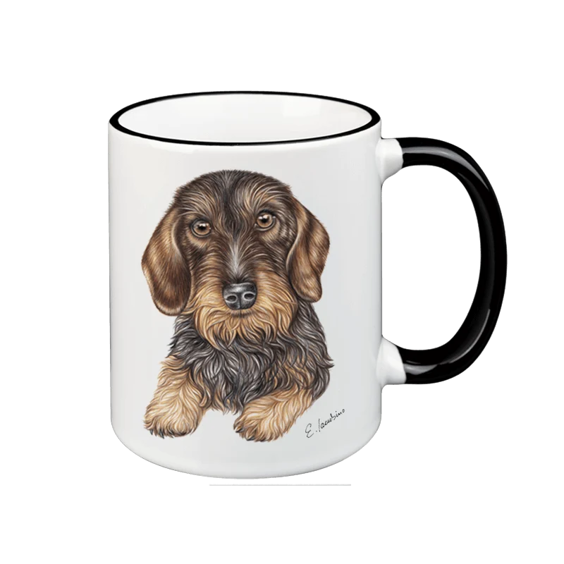 Schwarzwald Tasse mit Tiermotiv,