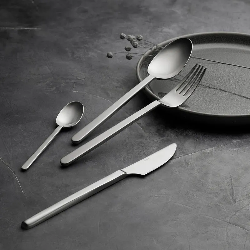 Norm Besteckset 16-teilig mattes Stahl