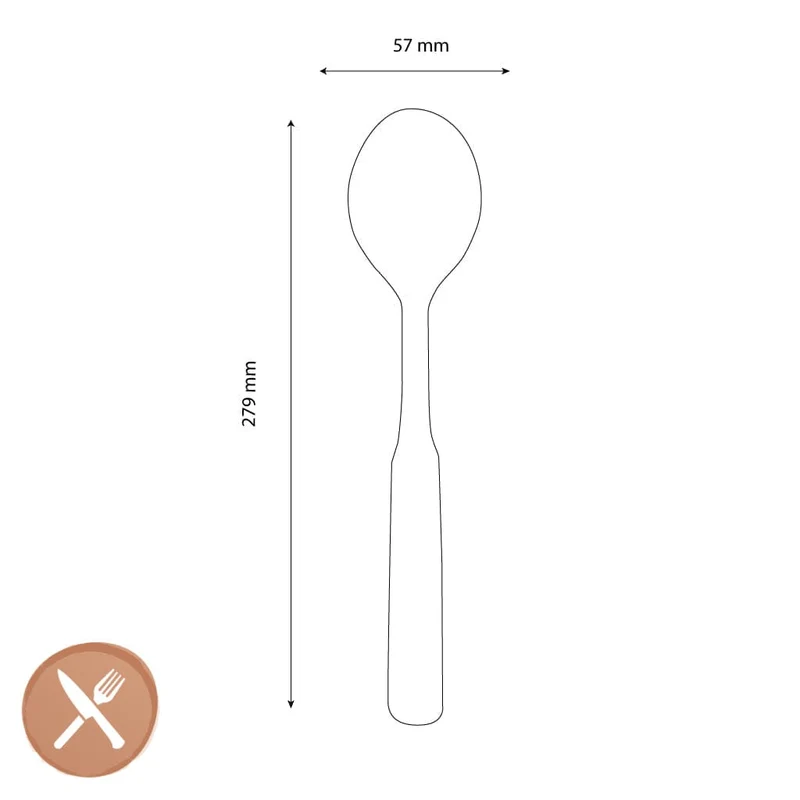 OXO - Servierlöffel geschlitzt SteeL