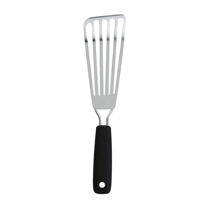 OXO - Spatel mit Schlitzen, Edelstahl