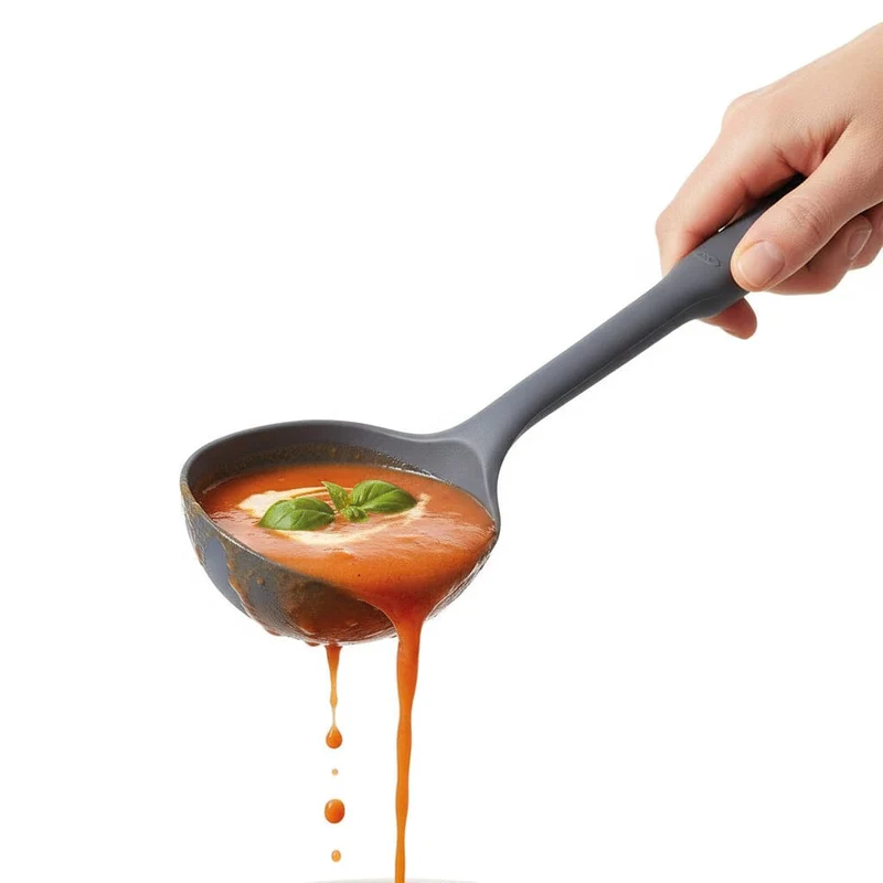 OXO - Suppenkelle Silikon grau