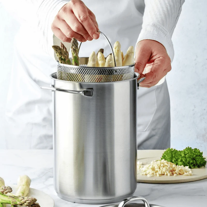 Demeyere - Specialties 3 - Spargel-/Nudeltopf - 16cm/4,5 l