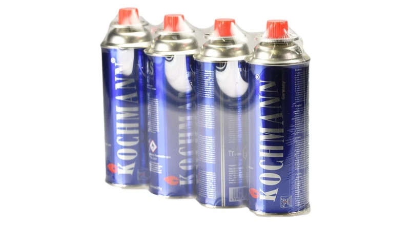 Kochmann® Gaskocher CS-3000 + 4 Gaskartuschen