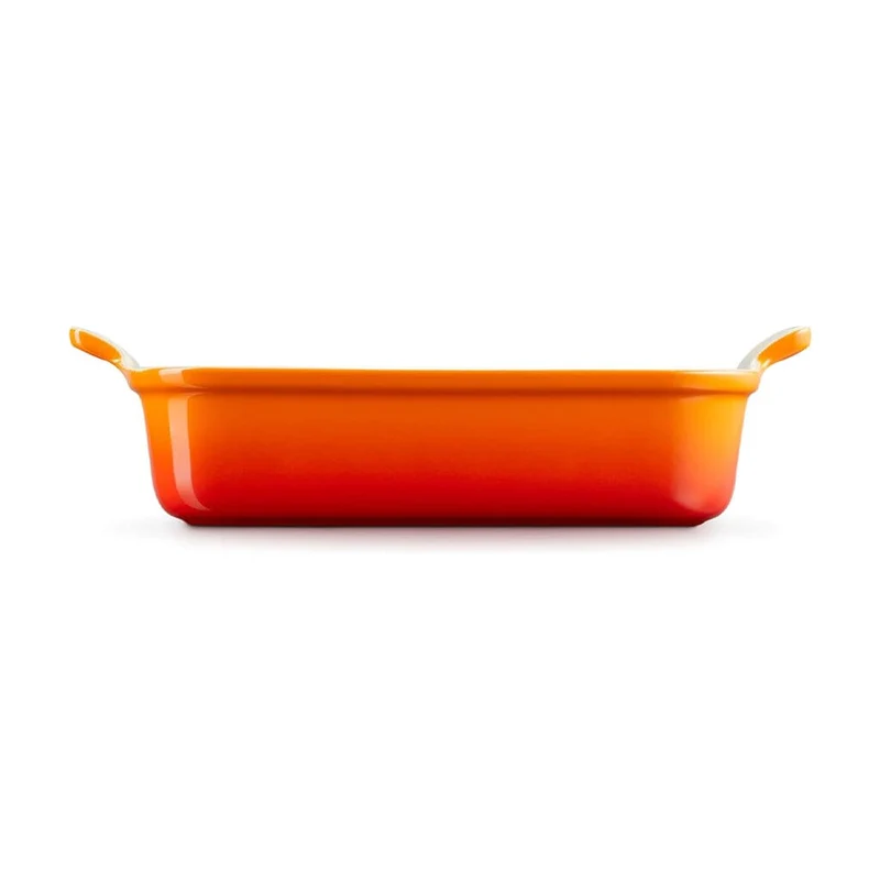 Le Creuset - Heritage Auflaufform rechteckig Orange-Rot 26 x 19 cm