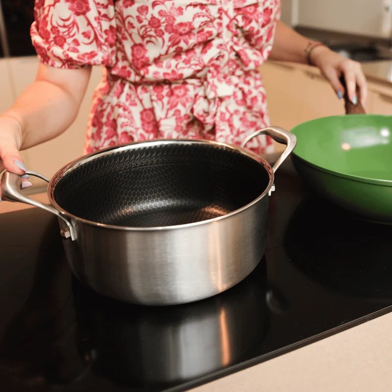 Cook & Pan - Honey Edelstahl-Pfannenset 5-teilig