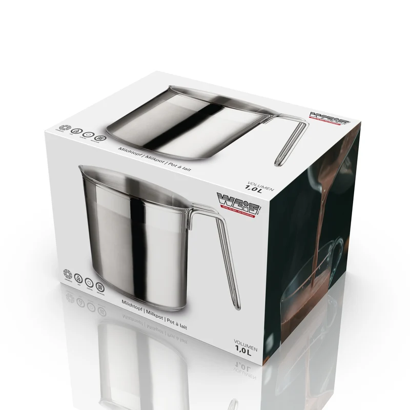 Milchtopf mit Sandwichboden 1000 ml