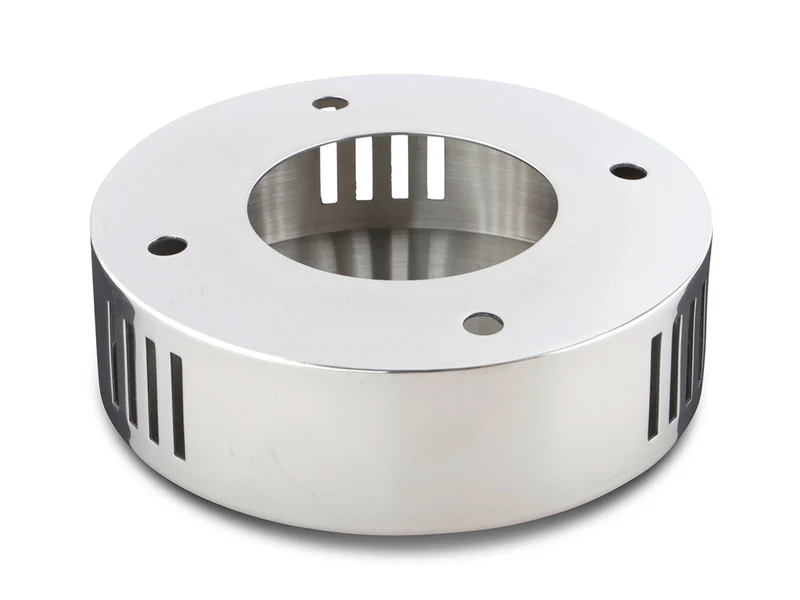 Rechaud aus Edelstahl poliert Ø 16 cm