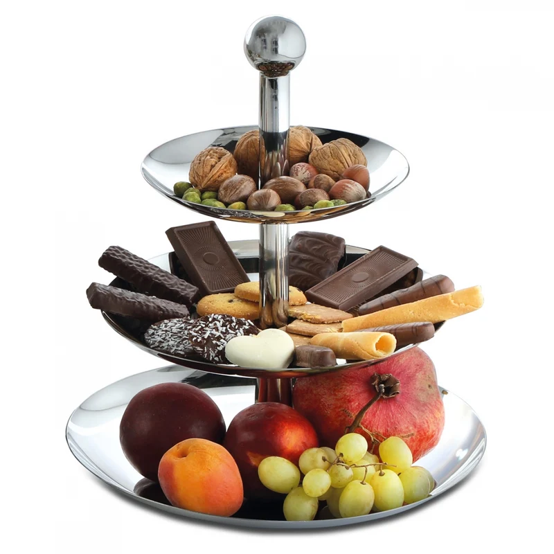 Etagere Edelstahl