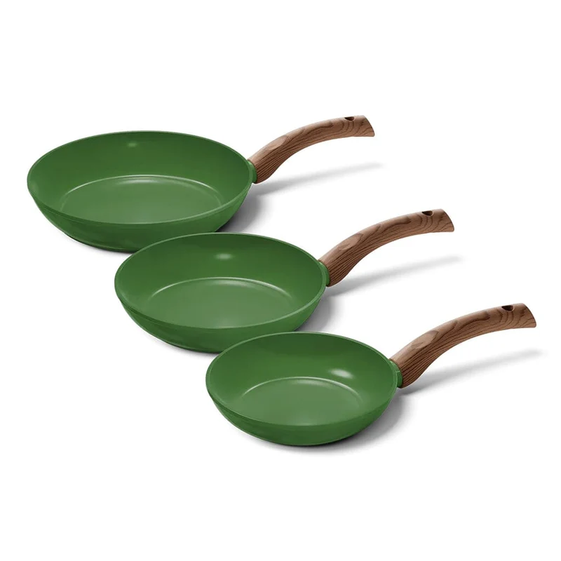 Cook & Pan - Go Green 3-teiliges Bratpfannenset