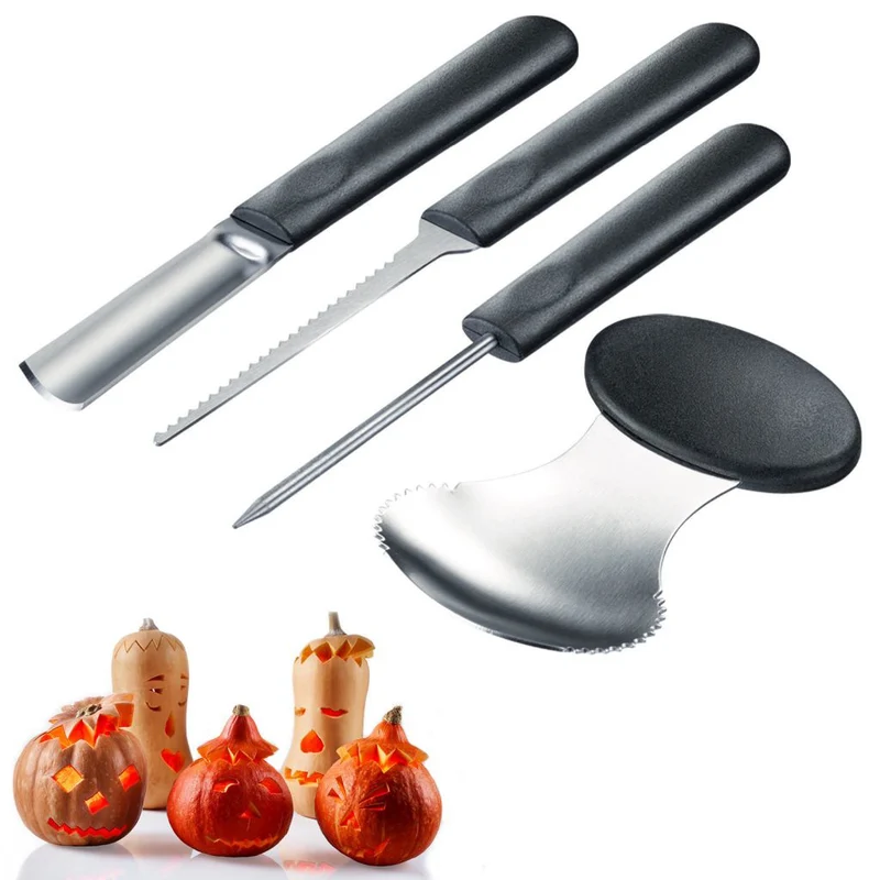 Westmark Kürbis Schnitz-Set Halloween 4 tlg.