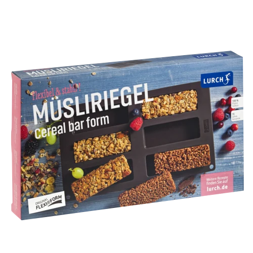 Lurch Flexiform Müsliriegel 30x17,5cm 6fach braun