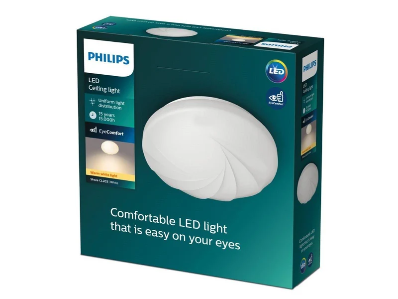 Philips Deckenleuchte Warmweiß 2700K Ø 22.5 cm