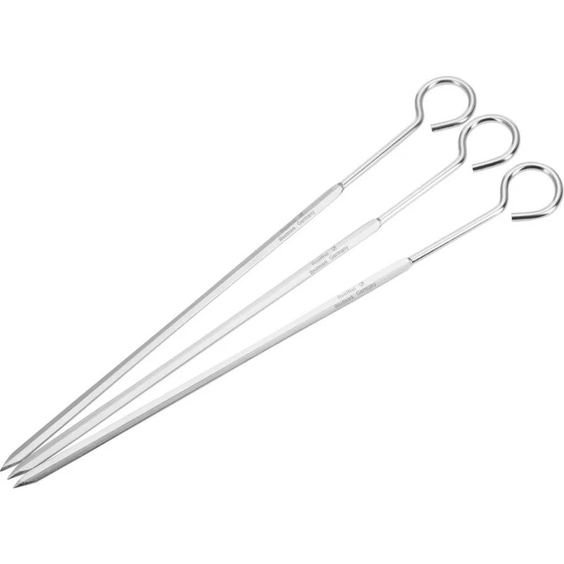 Westmark 3 Schaschlikspieße, 23 cm