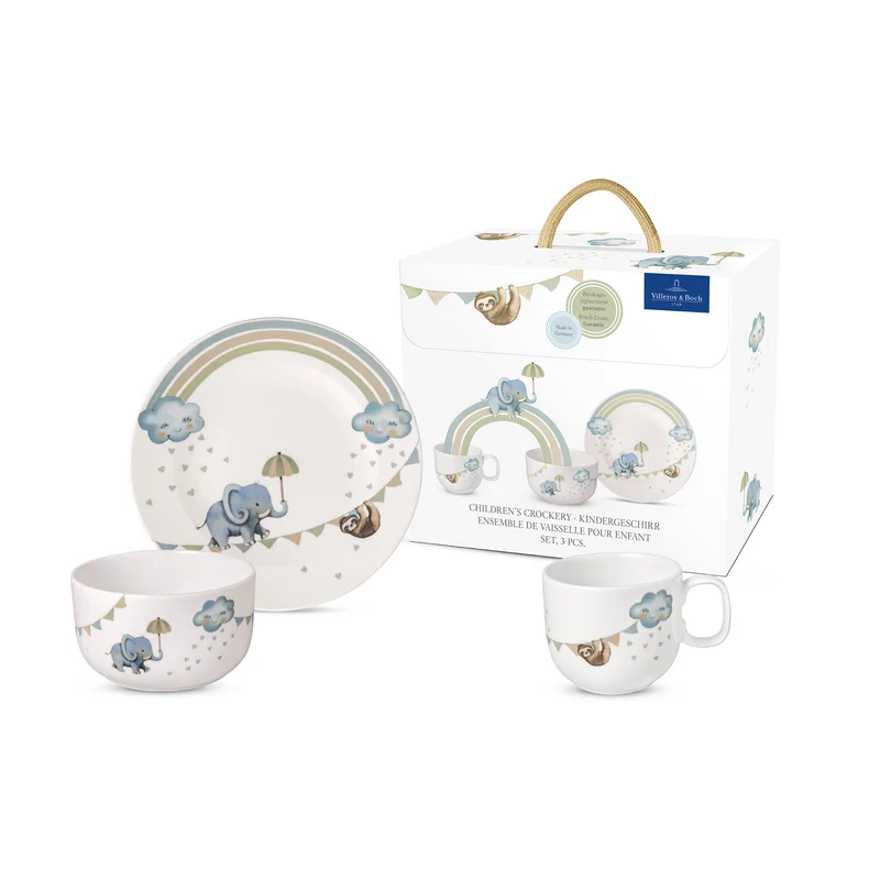 Villeroy & Boch Kindergeschirr Set 3tlg Walk like an Elephant
