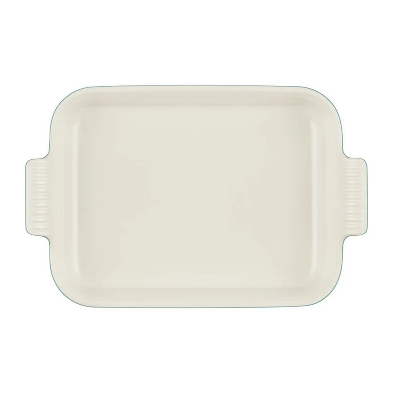 Le Creuset - Heritage Auflaufform rechteckig Bleu Riviera 32 x 24 cm