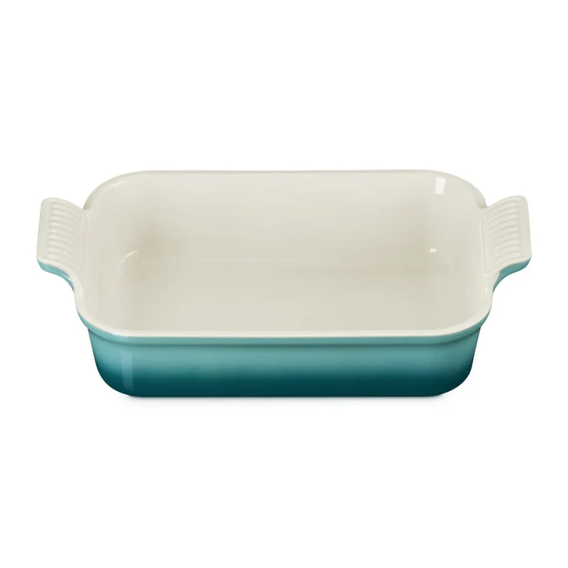 Le Creuset - Heritage Auflaufform rechteckig Bleu Riviera 26 x 19 cm