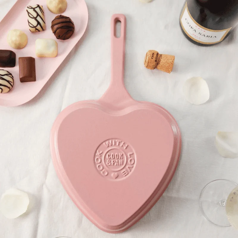Cook & Pan - Love Gusseisen Herzchen-Bratpfanne 20 cm