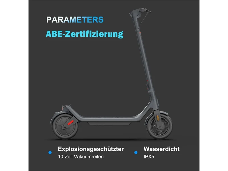 LEQISMART E-Scooter A11 350W mit ABE - 20km/h