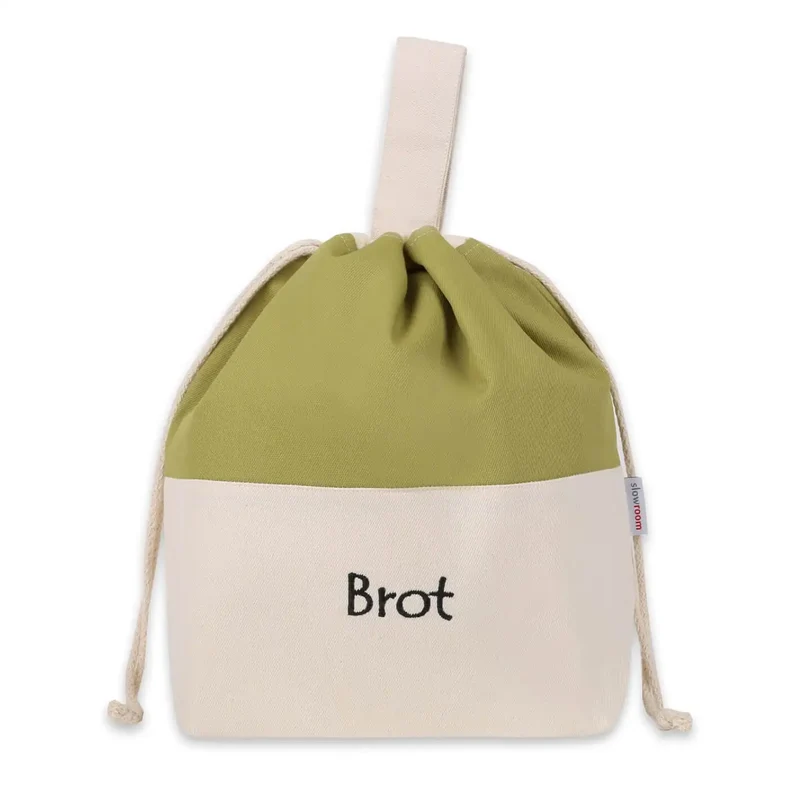 Slowroom Brottasche aus Baumwolle 3 in 1
