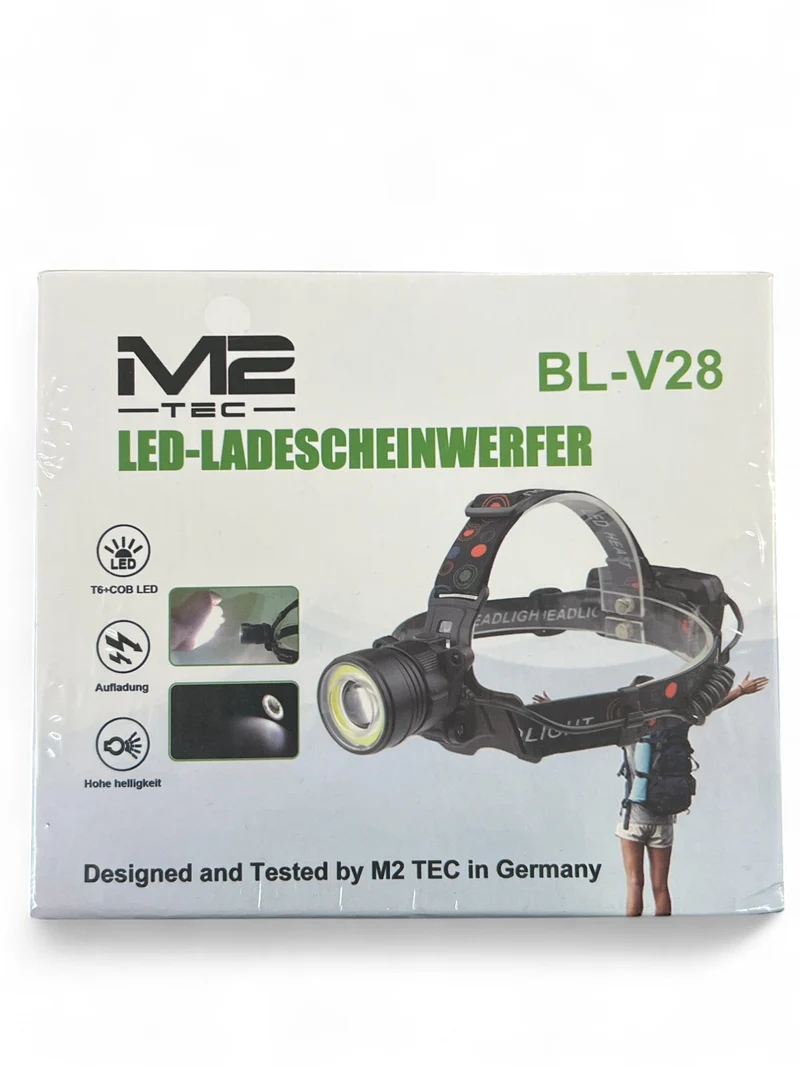 LED-Ladescheinwerfer Stirnlampe BLV-28