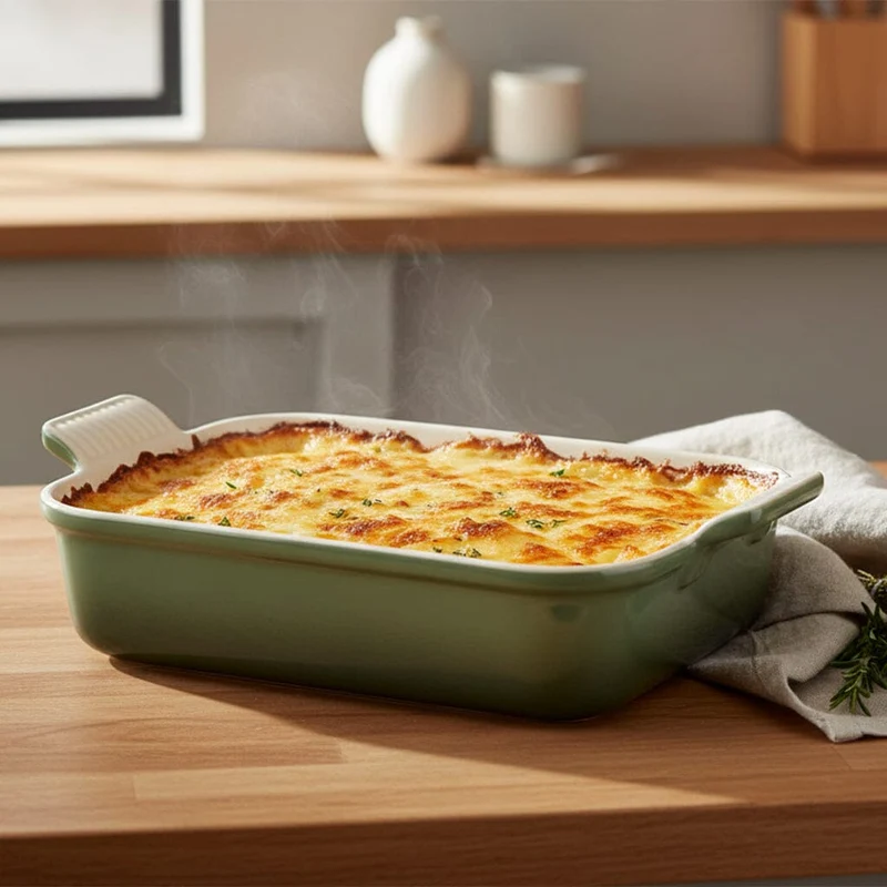 Le Creuset - Heritage Auflaufform rechteckig Thyme 26 x 19 cm