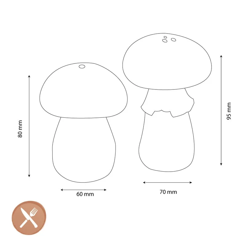 &Klevering - Salz & Pfeffer - Pilz