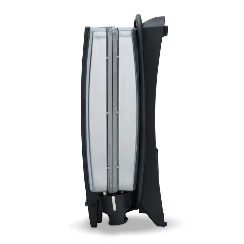 Cloer Waffelautomat 1445 930Watt schwarz/Edelstahl