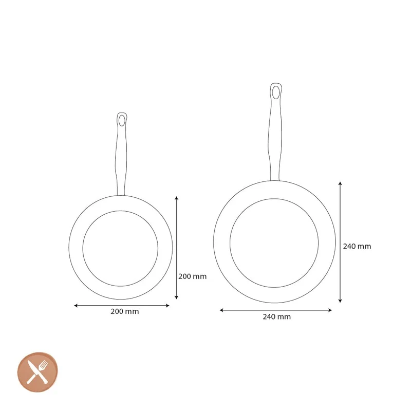 GreenPan - Barcelona Pro 2-teiliges Bratpfannenset 20/24 cm