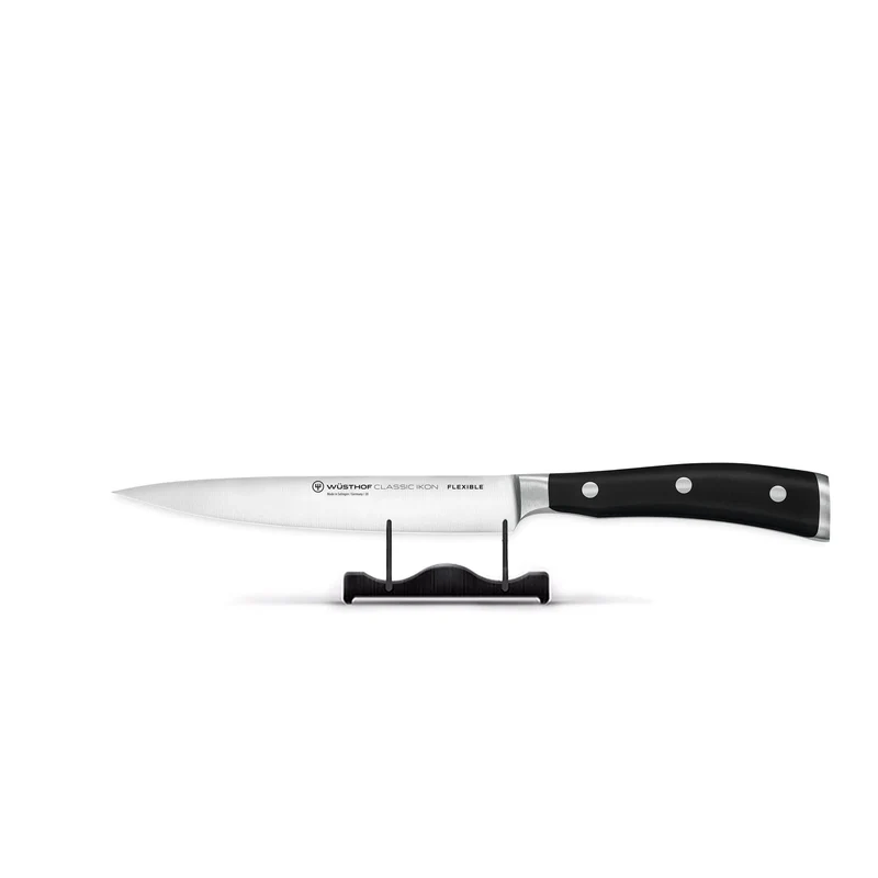 Wüsthof - Classic Ikon 2-teiliges Messerset - Flexibles Filetiermesser + Officemesser