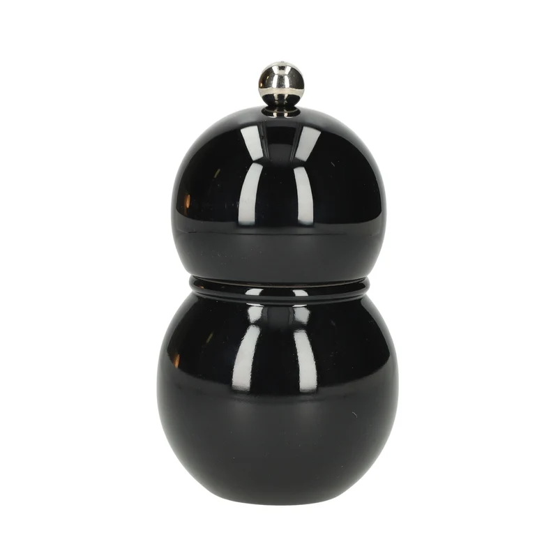 Addison Ross - Chubby Pfeffer- & Salzmühle Schwarz 12 cm