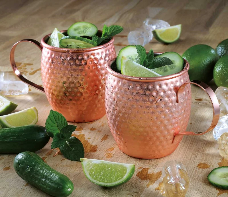 Cilio Becher Moscow Mule Hammerschlag