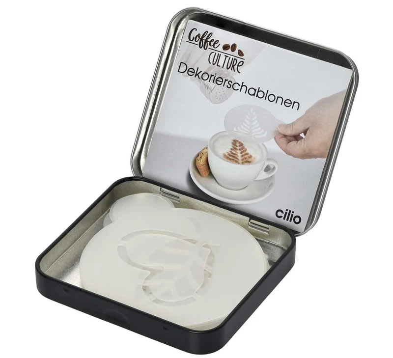 Cilio Dekorierschablonen Coffee Culture