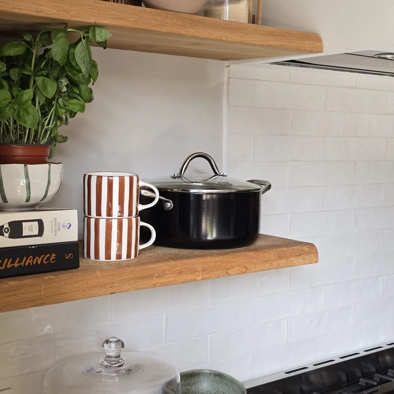 Cook & Pan - Honey Signature Kochtopf 22 cm mit Glasdeckel