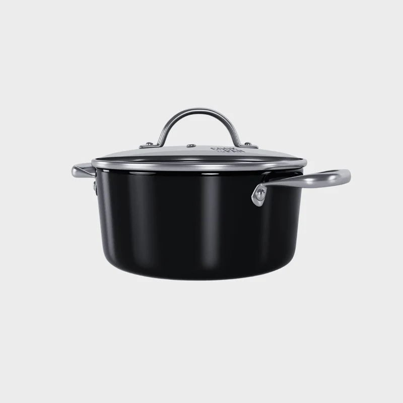 Cook & Pan - Honey Signature Kochtopf 20 cm mit Glasdeckel